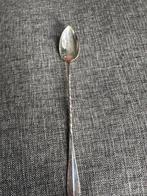 Vintage zilveren lepel met gedraaide steel, Antiek en Kunst, Ophalen of Verzenden