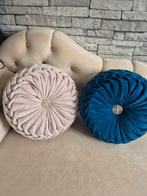 2essenza kussens bank velvet 1grijs 1blauw, Huis en Inrichting, Woonaccessoires | Kussens, Ophalen, Nieuw, Vierkant