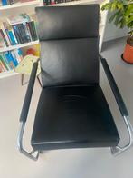 Zgan harvink lounge stoel, Huis en Inrichting, Stoelen, Ophalen, Zwart, Design, Leer