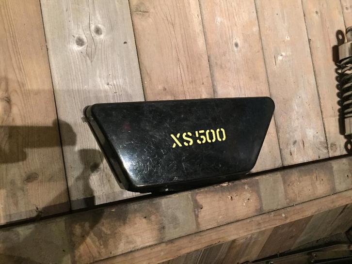zijkap links yamaha xs 500, Motoren, Onderdelen | Yamaha, Gebruikt, Ophalen of Verzenden