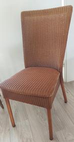 Loom eetkamer stoelen, Ophalen, Gebruikt, Bruin, Vier