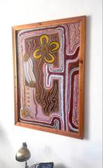 Aboriginal Schilderij - Origineel Australisch Kunstwerk, Antiek en Kunst, Kunst | Niet-Westerse kunst, Ophalen