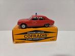 Cofradis,Solido Peugeot 504 brandweer 1:43, Auto, Ophalen of Verzenden, Zo goed als nieuw, .