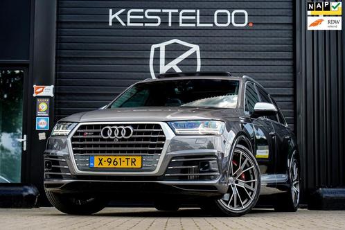 Audi SQ7 4.0 V8 TDI SQ7 Quattro 7p PANO/VIRTUAL/ACC/4WIELST/, Auto's, Audi, Bedrijf, Te koop, SQ7, 360° camera, 4x4, ABS, Achteruitrijcamera