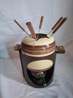 Leuk vintage Fondueset, Ophalen of Verzenden, Zo goed als nieuw, Brander