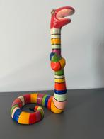 Papier mache Niloc Pagen - snake standing rainbow, Antiek en Kunst, Kunst | Overige Kunst, Ophalen of Verzenden