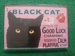 koelkastmagneet Black Cat, Ophalen of Verzenden, Nieuw, Hond of Kat, Overige typen
