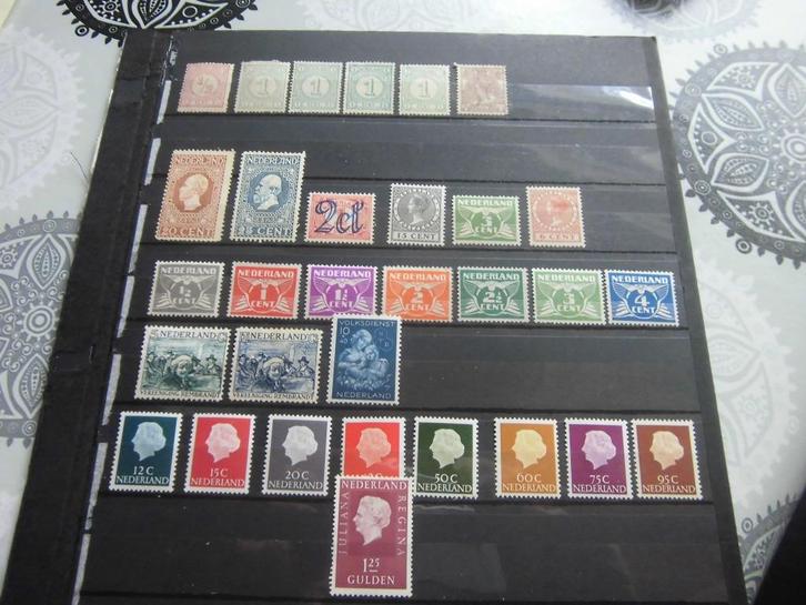 postzegels postfris en ongebruikt oa cijfer en vliegende dui, Postzegels en Munten, Postzegels | Nederland, Postfris, Na 1940