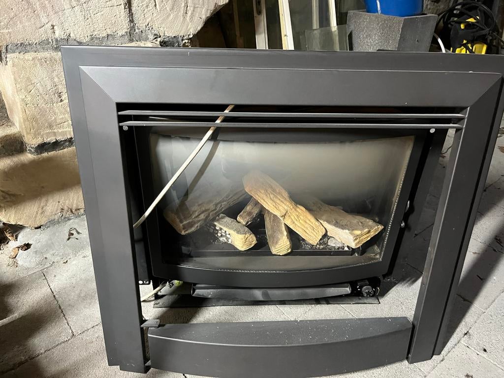 Gaskachel - Inzethaard, Ophalen, Gebruikt, Inzethaard, Gashaard