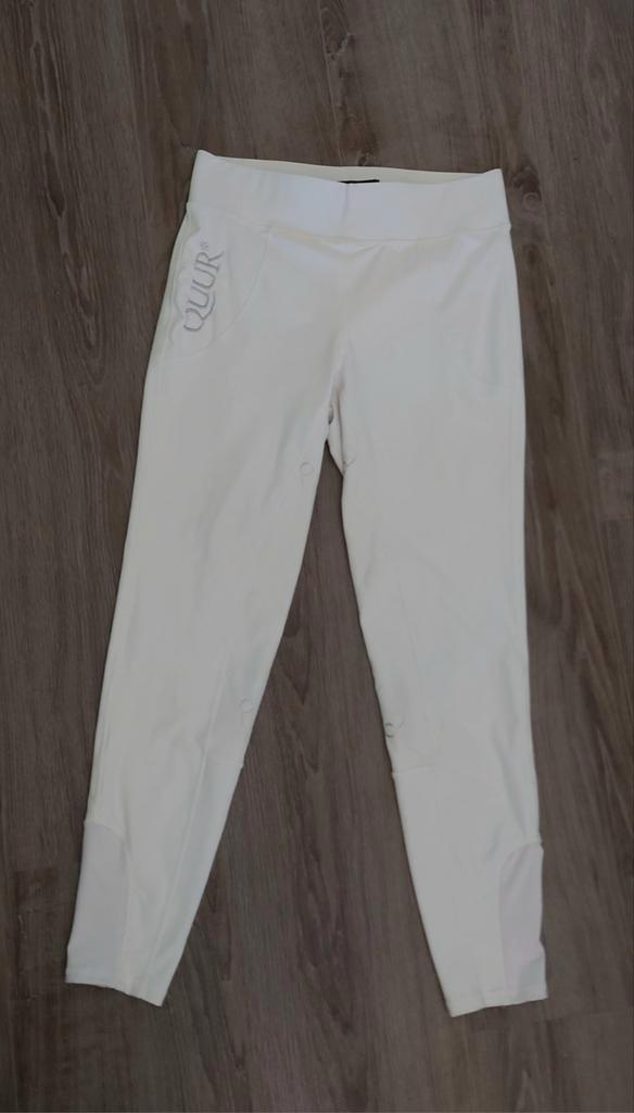 Quur Nayla paardrij rijlegging wit wedstrijd maat 42-44, Dieren en Toebehoren, Paardrijkleding, Zo goed als nieuw, Ophalen of Verzenden