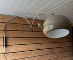Vintage Dijkstra dubbele boog wandlamp mushroom, Ophalen, Gebruikt, Metaal, Vintage