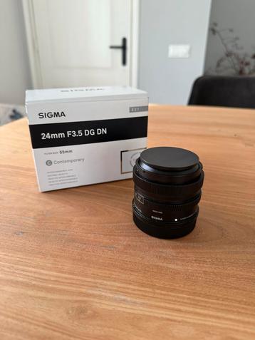 Sigma 24mm f3.5 DG DN L-mount - Zo goed als nieuw beschikbaar voor biedingen