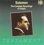 SOLOMON Complete recordings of Chopin CD TESTAMENT, Cd's en Dvd's, Cd's | Klassiek, Ophalen of Verzenden, Zo goed als nieuw, Kamermuziek