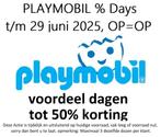 Playmobil % Days tijdelijk tot 50% voordeliger ACTIE, Ophalen of Verzenden, Nieuw, Complete set