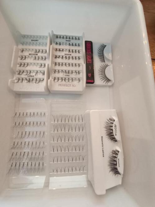 Wimpers - zie foto's en omschrijving, Sieraden, Tassen en Uiterlijk, Uiterlijk | Cosmetica en Make-up, Nieuw, Handen en Nagels