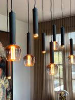 Moderne hanglamp 10 lichts, Huis en Inrichting, Lampen | Hanglampen, Minder dan 50 cm, Ophalen of Verzenden, Metaal, Zo goed als nieuw
