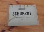 Schubert - kompositionen - pianoforte werke, Piano, Gebruikt, Ophalen of Verzenden, Artiest of Componist