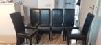 Mooie eetkamerstoelen samen 6 stoelen  gratis, Ophalen of Verzenden, Gebruikt