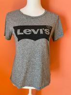 Levis donkergrijs tshirt maat 36, Verzenden, Zo goed als nieuw, Korte mouw, Maat 36 (S)