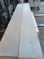 Eiken vloer 15,5m2 multivloer 26cm breed 2cm dik toplaag 5mm, Ophalen, Gebruikt, Vloerdelen of -planken, 10 m² of meer