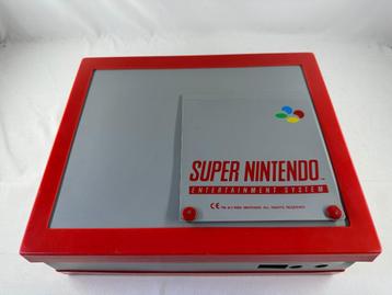 Super Nintendo rood grijze koffer met inlay - SNES beschikbaar voor biedingen