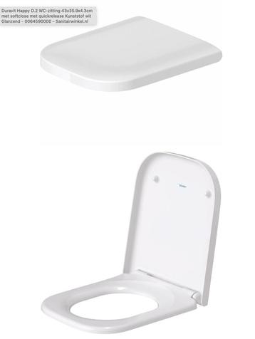 Duravit wc bril - Happy D2 softclose beschikbaar voor biedingen
