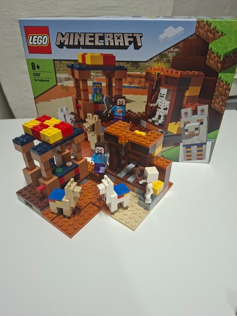 LEGO Minecraft De Handelspost 21167, Ophalen of Verzenden, Zo goed als nieuw, Complete set, Lego