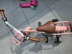 Sjoef meidenfiets 12 inch roze, Fietsen en Brommers, Fietsen | Driewielers, Zo goed als nieuw, Ophalen
