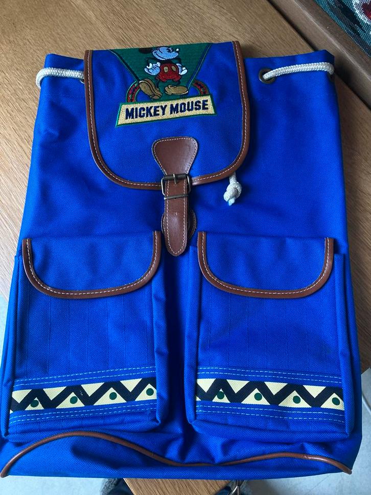 Vintage Mickey Mouse Strandtas / Rugzak - Nieuw!, Sieraden, Tassen en Uiterlijk, Tassen | Rugtassen, Nieuw, Overige merken, 30 tot 45 cm