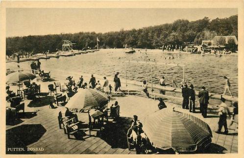 (387-101-013) Putten Bosbad, Verzamelen, Ansichtkaarten | Nederland, Gelderland, Verzenden