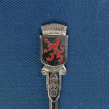 oud verzilverd lepeltje ANWB, Zuid Holland (B), A.N.W.B. beschikbaar voor biedingen