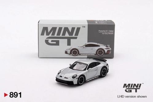 Porsche 911 Dakar van Mini GT 1/64 nr. 891, Hobby en Vrije tijd, Modelauto's | Overige schalen, Nieuw, Auto, Ophalen of Verzenden