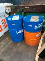 Oliedrum, Tuin en Terras, Vuurkorven, Ophalen, Gebruikt, Vuurton