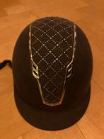 Paardrijcap Harryshorse Glitter xxs-s 51-55cm, Ophalen, Gebruikt, Dressuur, Dames