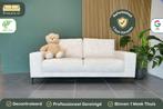 2 Zits Bank Beige [Refurbished] Rebellenclub | Als nieuw, -, Verzenden, -, 150 tot 200 cm