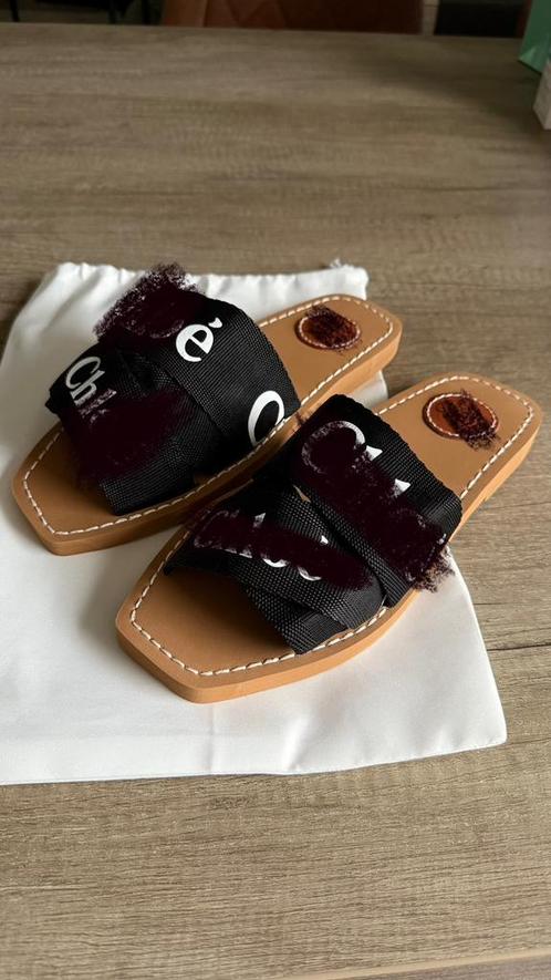 Chl*é Woody slippers zwart maat 39, Kleding | Dames, Schoenen, Nieuw, Slippers, Zwart, Ophalen of Verzenden