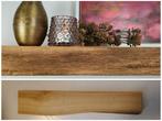 Zwevende wandplank massief eikenhout | 88,5cm + mont.pennen, Houtatelier M.Y., Info@myhoutatelier.nl, Nieuw, Ophalen of Verzenden