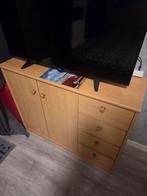 Licht eiken dressoir kast, Huis en Inrichting, Ophalen, Gebruikt, Met deur(en), Eikenhout