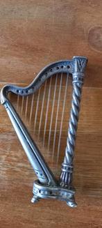 miniatuur zilveren harp, Ophalen of Verzenden, Zilver
