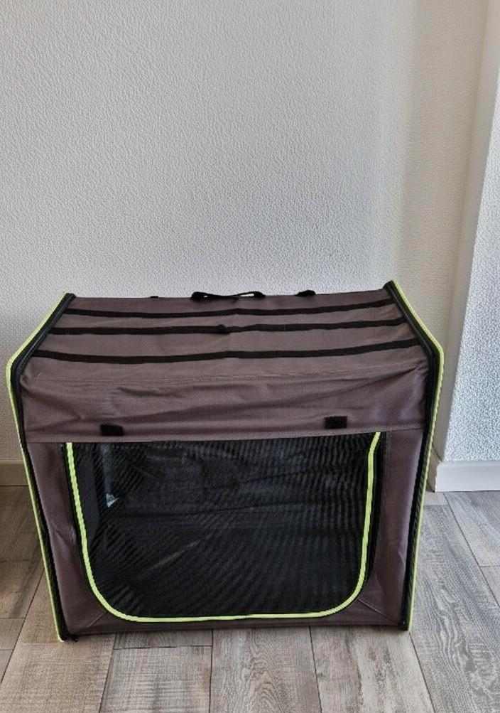 Grote Opvouwbare Hondenbench/Reismand – Topkwaliteit! (Zo Go, Dieren en Toebehoren, Hondenhokken, Zo goed als nieuw, Minder dan 65 cm