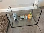 Aquarium met SpongeBob decoratie set, Dieren en Toebehoren, Vissen | Aquaria en Toebehoren, Ophalen, Gebruikt, Leeg aquarium