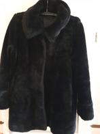 Zwarte halfwijde winterjas mt 38 ZGAN, Kleding | Dames, Ophalen of Verzenden, Zo goed als nieuw, Maat 38/40 (M), Zwart