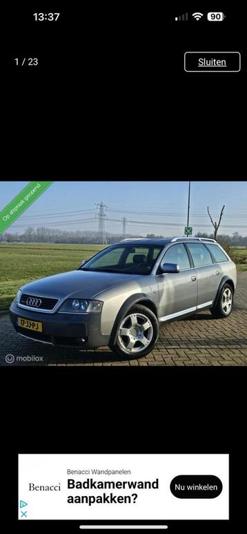 Audi Allroad 2.7 V6-250 PK Quattro AUT Bj 2002 apk03/2026 beschikbaar voor biedingen