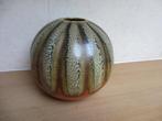 art deco Pompoenvaasje jaren 30 gouda spuitglazuur no:1070, Antiek en Kunst, Ophalen of Verzenden