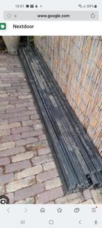 28 stuks WPC regels composiet antraciet/zwart, Tuin en Terras, Terrasdelen en Vlonders, Ophalen, Zo goed als nieuw, Composiet
