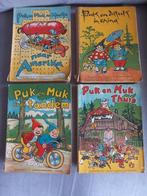 4 oude kinderboeken van Puk en Muk, Ophalen of Verzenden, Gelezen