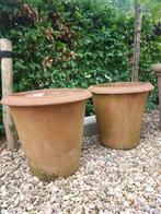Terracini Impruneta Terracotta potten, vorstbestendig, Ophalen, Tuin, Rond, Zo goed als nieuw