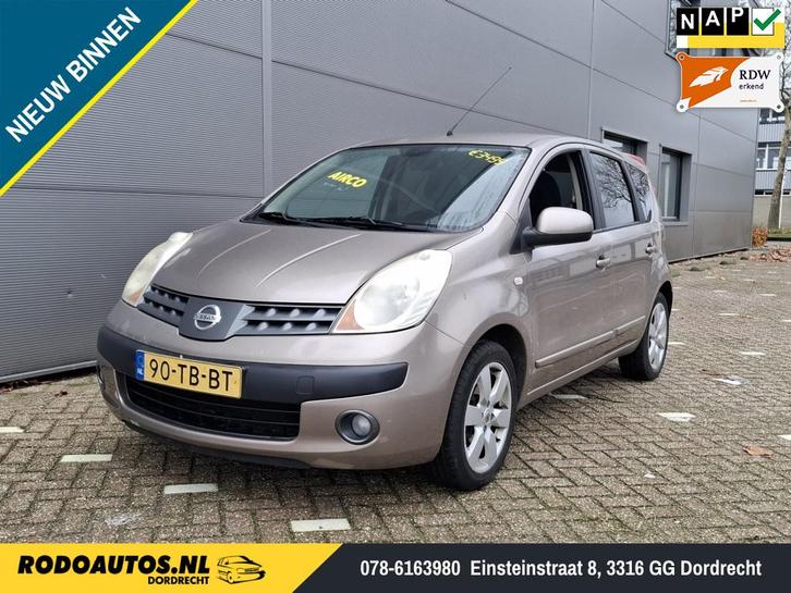 Nissan Note 1.4 First Note Hoge Instap Airco 90dkm ✅, Auto's, Nissan, Bedrijf, Te koop, Note, ABS, Airbags, Airconditioning, Alarm