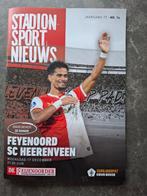 Programmaboekje Feyenoord - sc Heerenveen 17.12.2025, Ophalen of Verzenden, Nieuw