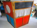 Houten Poppenkast - Dubbel, Ophalen, Gebruikt